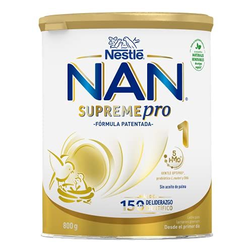 Leche de fórmula en polvo Nestlé Nidina 2 en lata - Pack de 6 de 800g - 6 a  12 meses